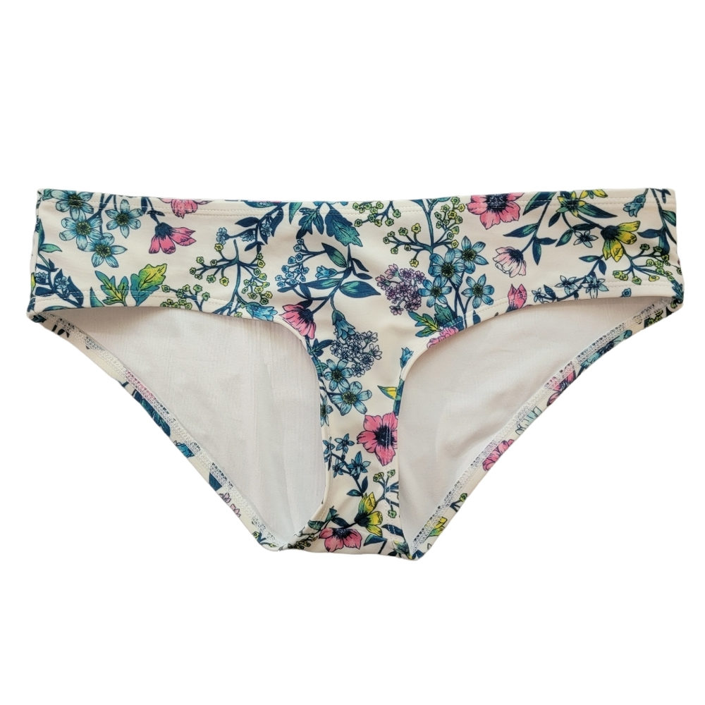 Aeropostale Live Love Dream Floral Bikini Bottoms Size M